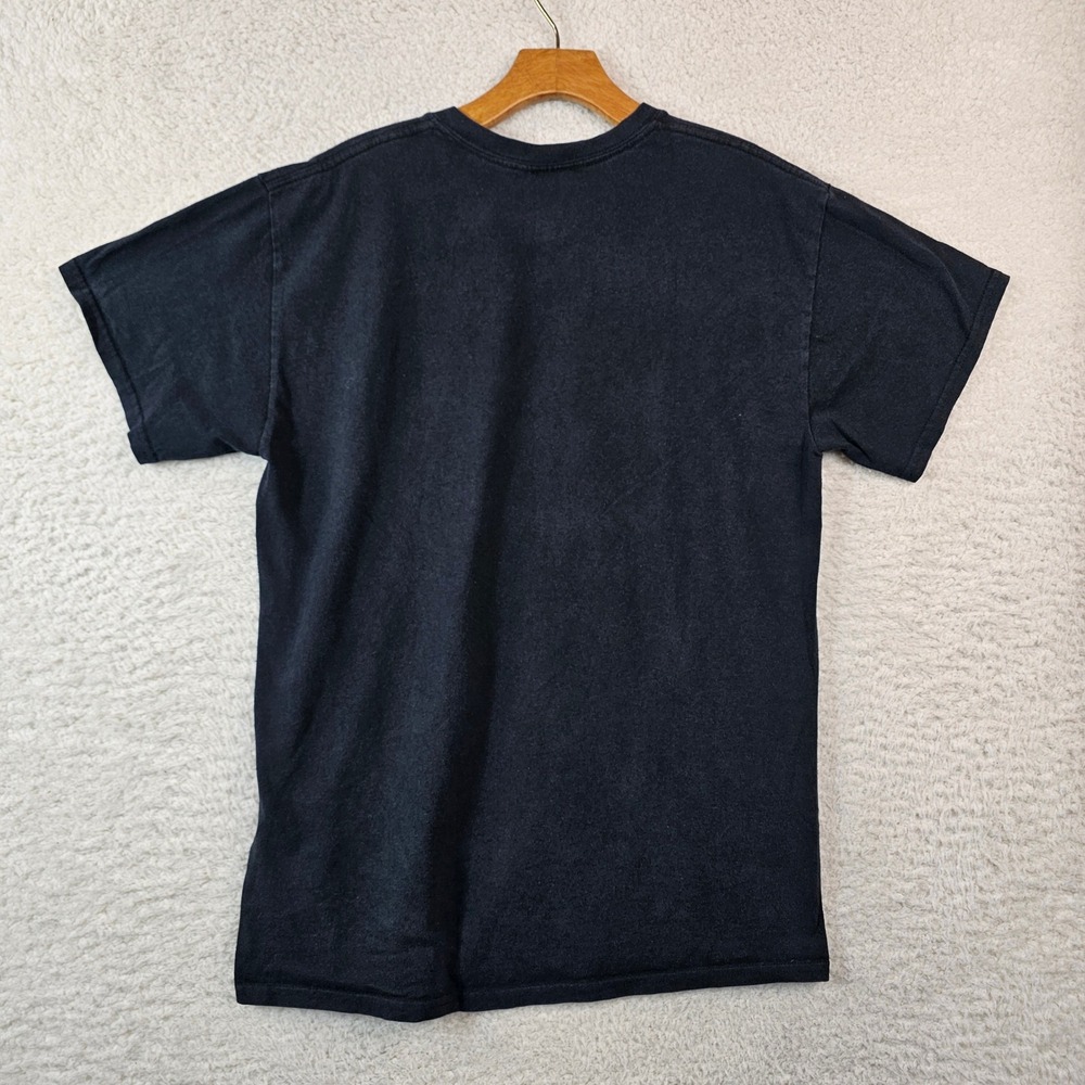 Thrasher Skateboard Magazine Graphic T-Shirt Y2K Mens Medium Black Red Logo - Picture 2 of 8